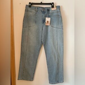 NWT Sincerely Jules Utilities Light Wash 90s Jeans- Size 11 /30